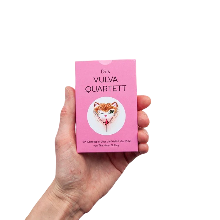 Das Vulva Quartett – German card game
